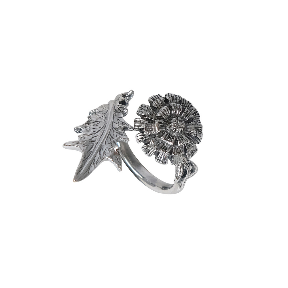"Одуванчик" кольцо в серебряном покрытии из коллекции "Ералаш" от Jenavi