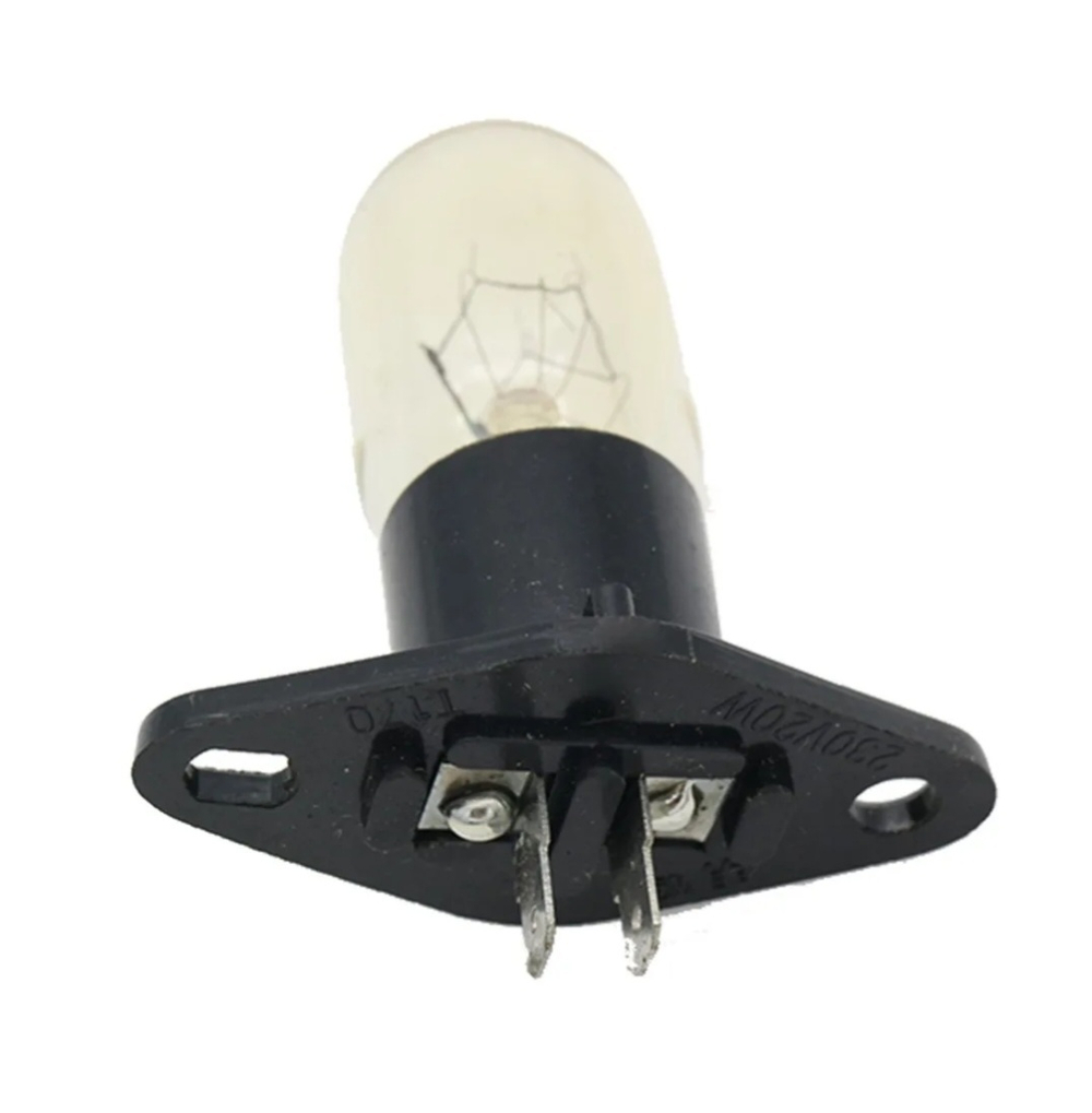 Лампа 20W для микроволновой печи Lg, Midea, Galanz, Samsung (прямые контакты)