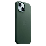 Тканевый чехол с поддержкой MagSafe Apple FineWoven Case для iPhone 15 Plus, Evergreen (Вечнозеленый)