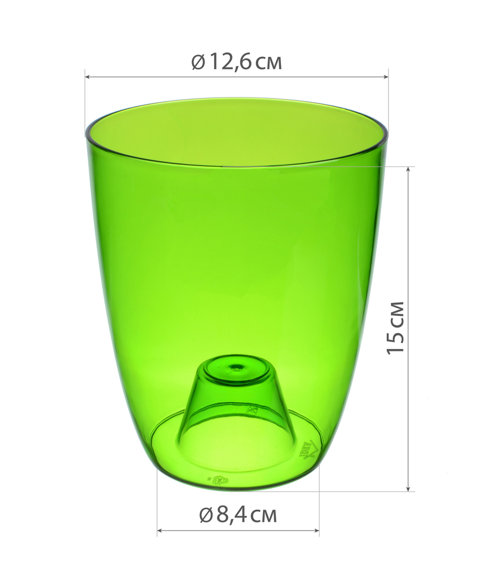 Кашпо ОРХИДЕЯ 1,5л М3147