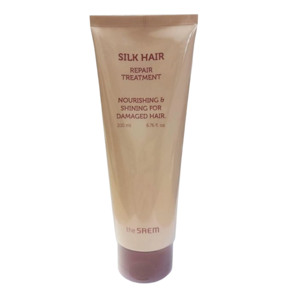 The Saem Кондиционер для волос Silk Hair Darkening Black Treatment