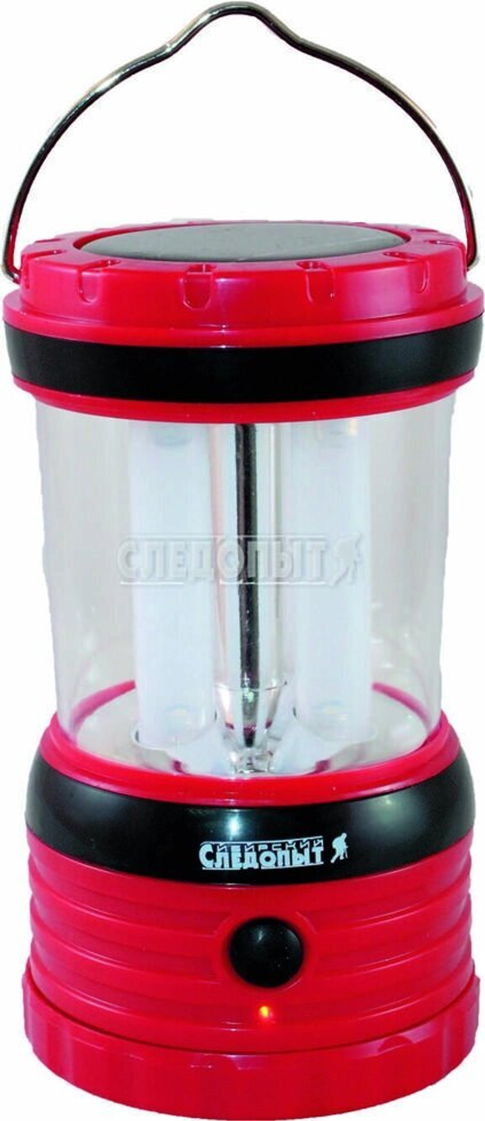 Фонарь кемпинговый "Сибирский следопыт-Неон", 4L, солн. бат., аккум. 220В, 3хАА, USB