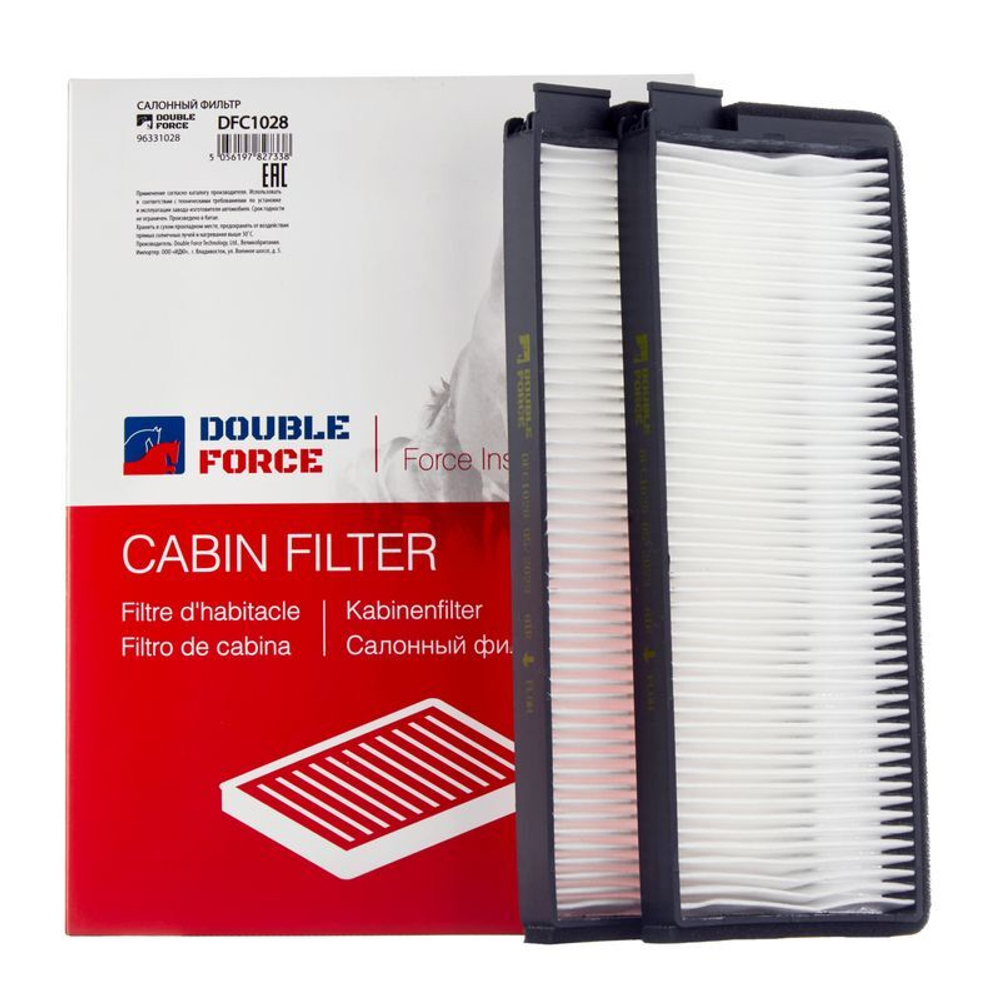 Фильтр салонный DOUBLEFORCE DFC1028