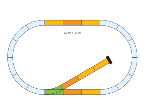 G Набор пути с тупиком