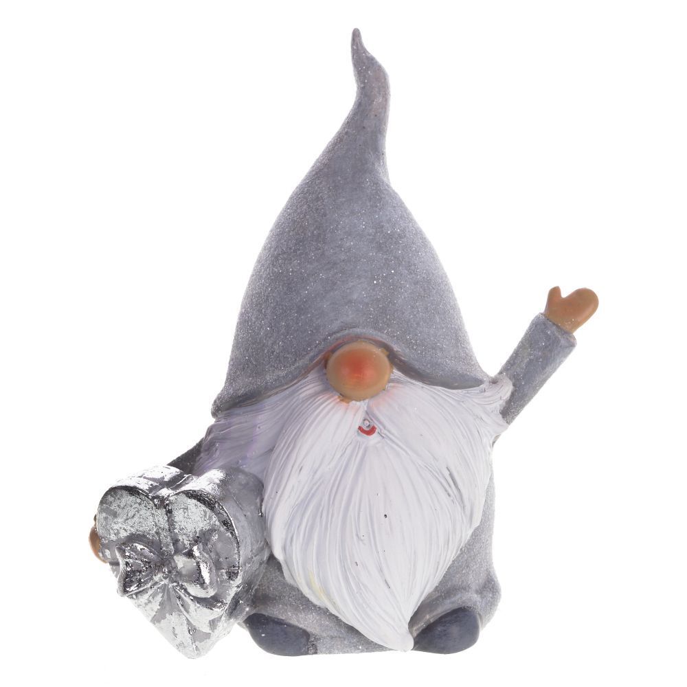 GAEM Фигурка новогодняя "Гном", L10,5 W7 H11 см, 2в.