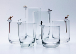 Набор шпажек-маркеров для бокалов Cool animal Qualy