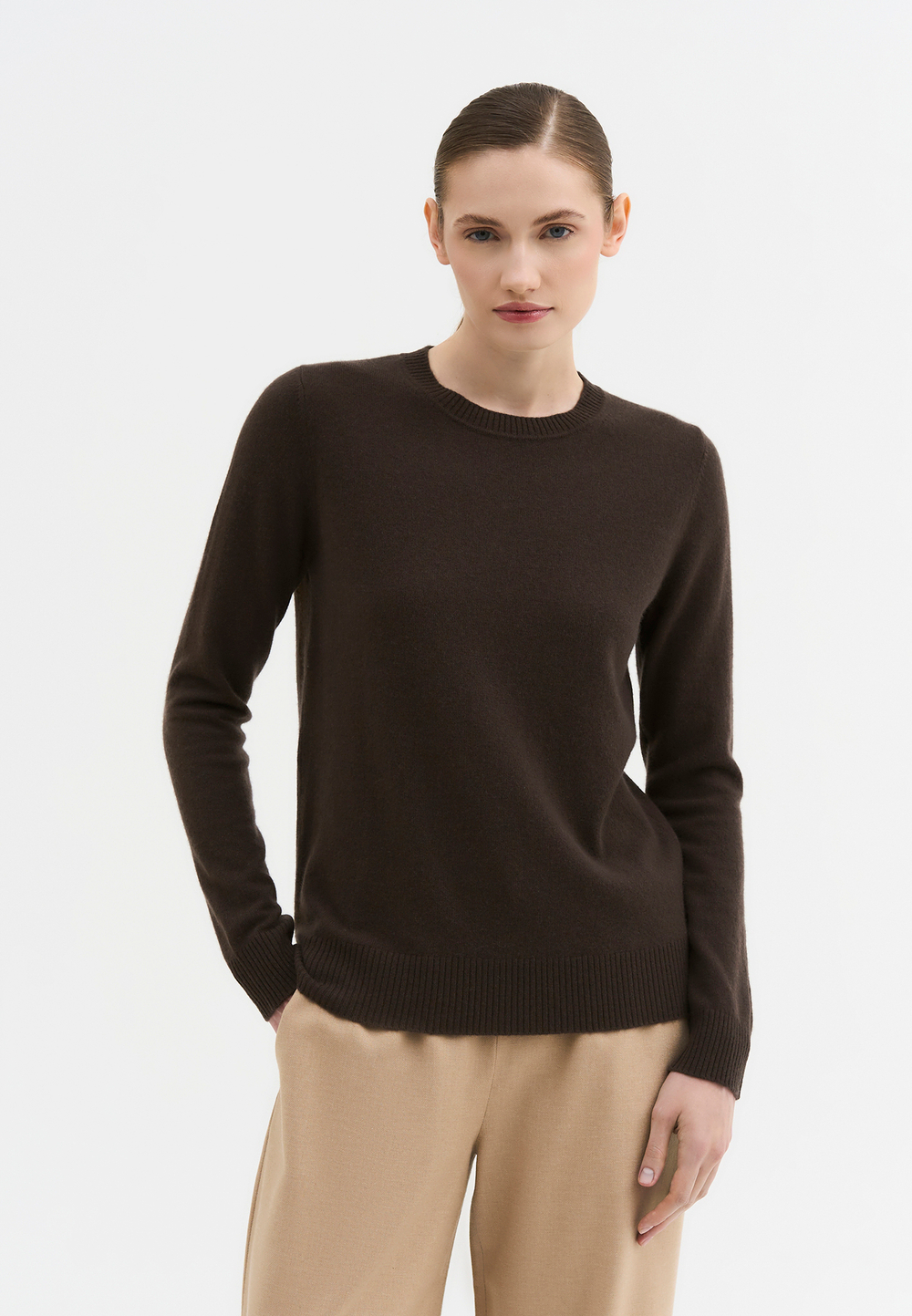 Кашемировый пуловер