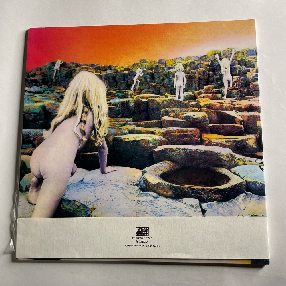 Винтажная виниловая пластинка LP Led Zeppelin Houses Of The Holy (Япония 1976) (Оби)