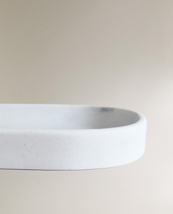 Zara Home поднос, мрамор, серый