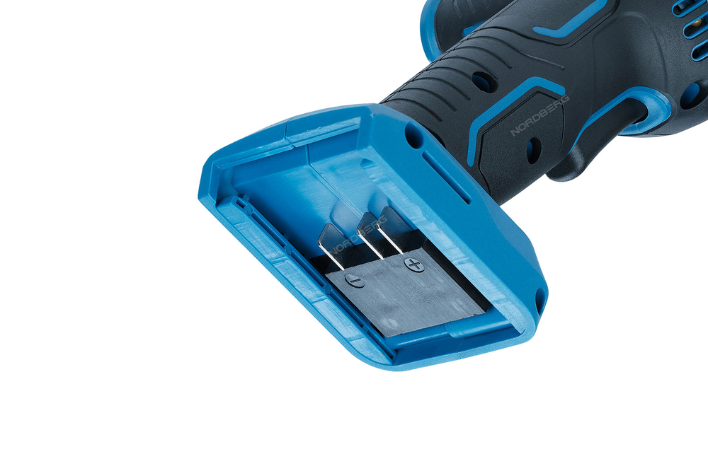 NORDBERG (NE307K) УШМ аккумуляторная, диаметр диска 125 мм, 20В, с акк. и зар. уст-вом