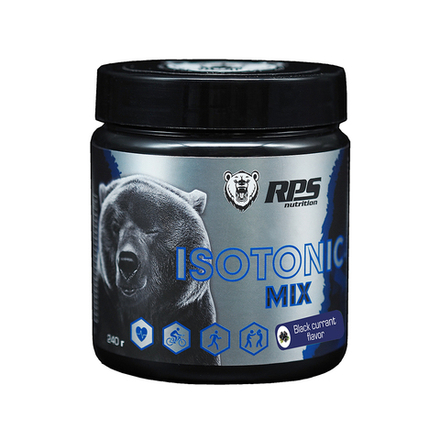 ИЗОТОНИЧЕСКАЯ СМЕСЬ С АМИНОКИСЛОТАМИ И МИНЕРАЛАМИ ISOTONIC MIX RPS NUTRITION, банка 240г