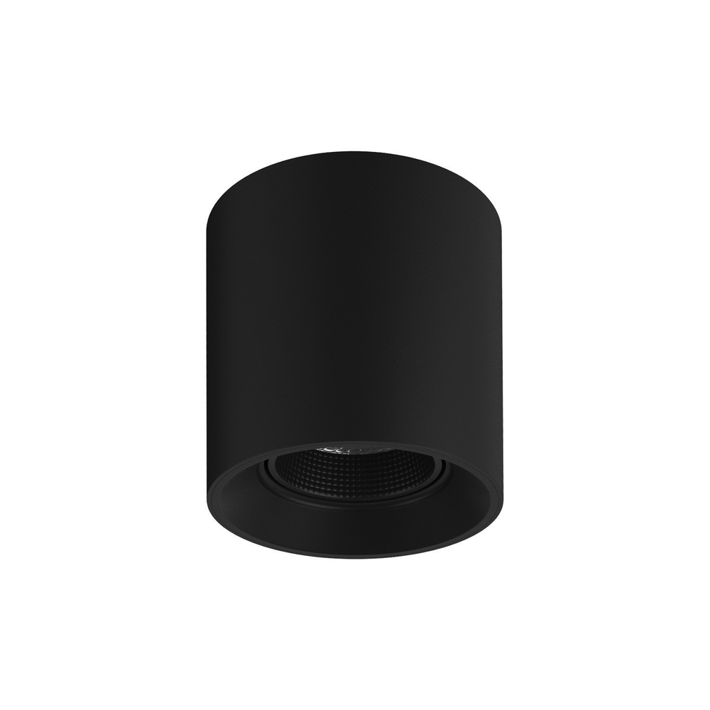 DK3090-BK Светильник накладной IP 20, 10 Вт, GU5.3, LED, черный/черный, пластик