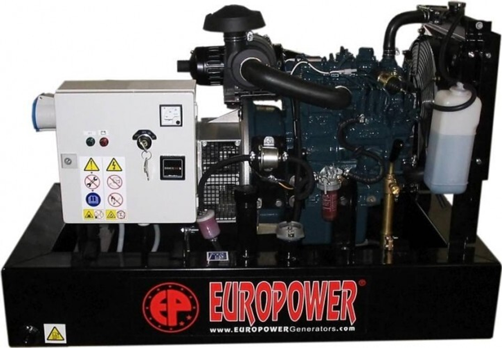 Электростанция дизельная EUROPOWER EP 8 DE однофазная 951110903
