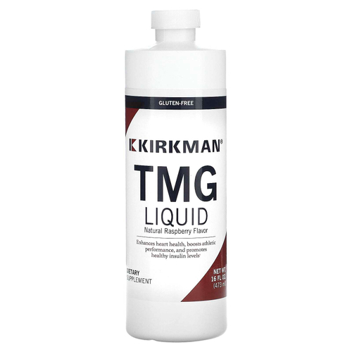 Kirkman Labs, TMG Liquid, натуральная малина, 473 мл (16 жидк. унций)