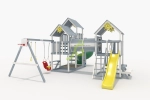 Детская площадка IgraGrad Крафт Pro 11 10 1 с трубой