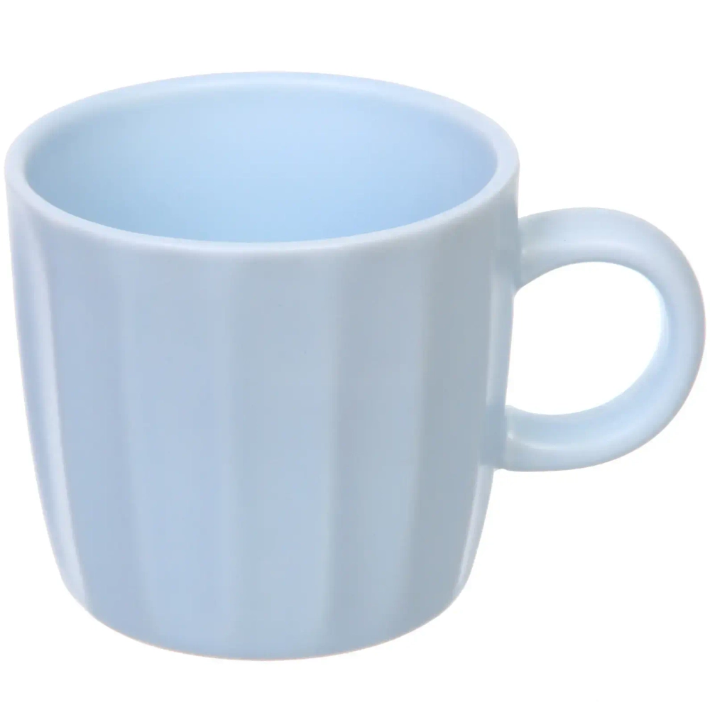 Чайная пара «Валенсия» (кружка 200мл, блюдце) голубой