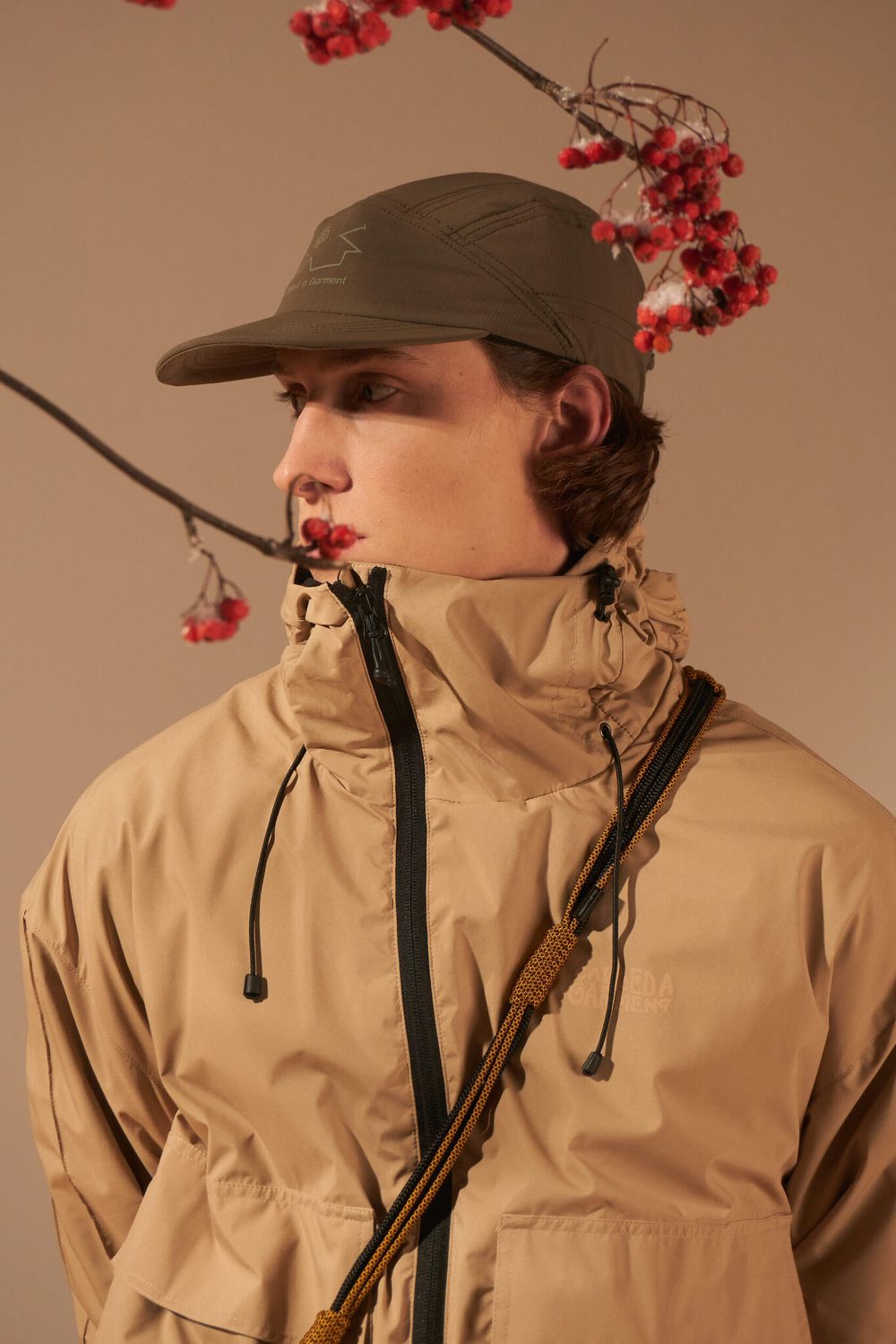 Кепка Called a Garment Hikercore Nylon хаки