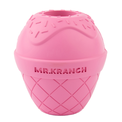 Игрушка mr.kranch для собак мороженое 8*9 см розовая с ароматом бекона (34005)