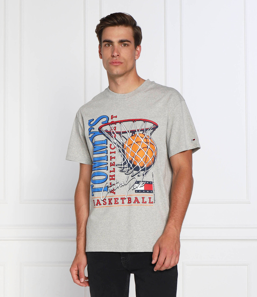 футболка Tommy Jeans - серый(DM0DM15350)