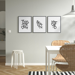 IKEA BILD  (ИКЕА БИЛД)  -  Плакат, спред, Мадрид, 40x50 см.
