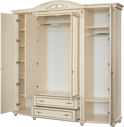 Шкаф для одежды 4д «Валенсия Классик» П3.0589.1.11