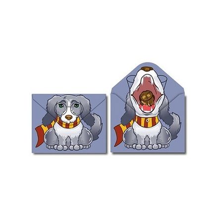 Папка-конверт на кнопке А4 Centrum Пёс, 180 мкм