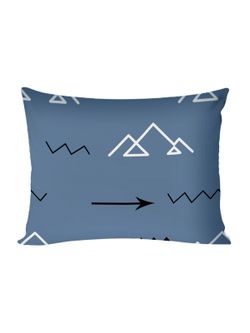 Постельное белье Simple House "Alps" 1,5-сп   наволочка 50х70 1шт Простынь на резинке 90х200 см  Пододеяльник 145х215 см