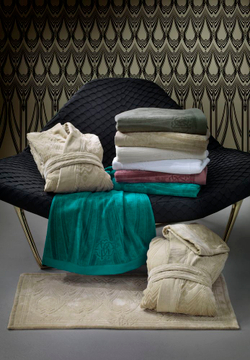 Набор полотенец 2 шт Roberto Cavalli Deco grey Италия