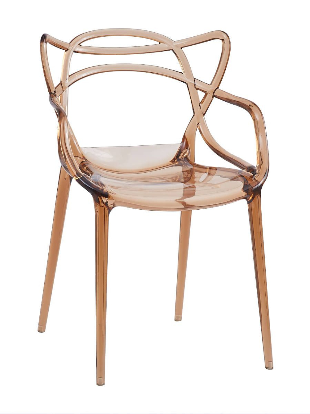 Стул пластиковый LA ALTA MASTERS LUX оранжевый