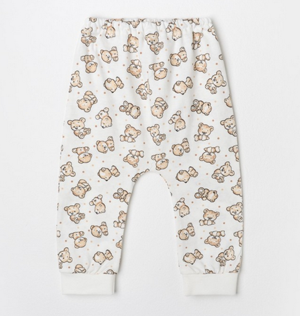 Штанишки А.74-1 КТ, бежевый/мишки, р. 68см 9799714