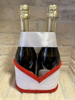 Украшение на шампанское