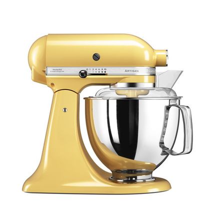 Миксер KitchenAid Artisan планетарный желтый 5KSM175PSEMY