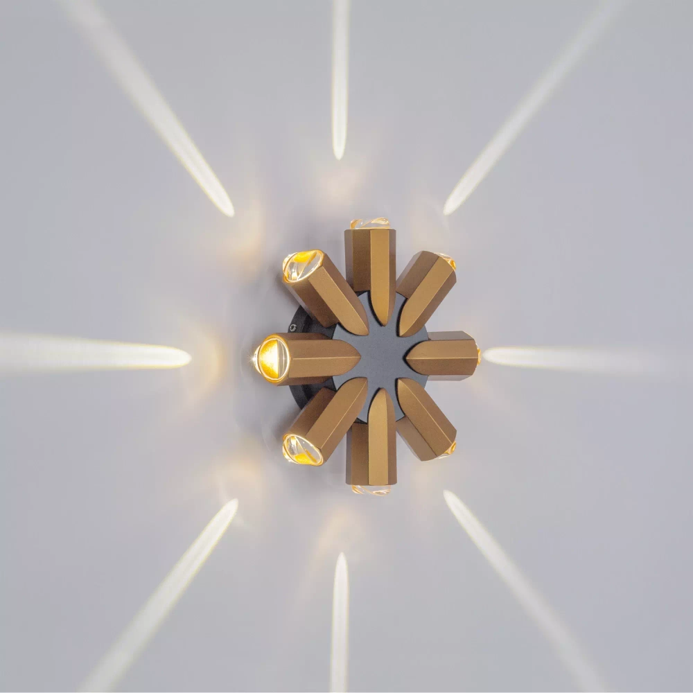 Уличный настенный светодиодный светильник Lightstar Dito 380683