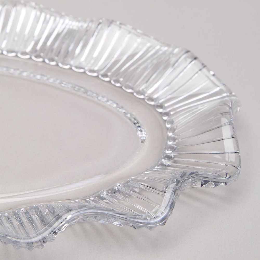 БЛЮДО СЕРВИРОВОЧНОЕ "CRYSTAL PEARL" 25,5Х16,5 СМ