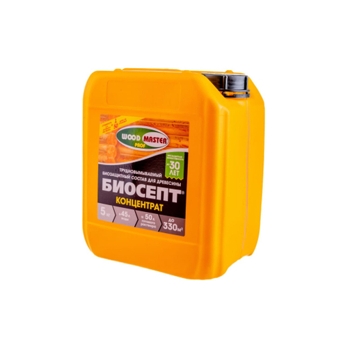 WOODMASTER Состав биозащитный Биосепт 5кг Россия