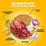 Влажный корм для щенков PEDIGREE с говядиной в соусе 85 г