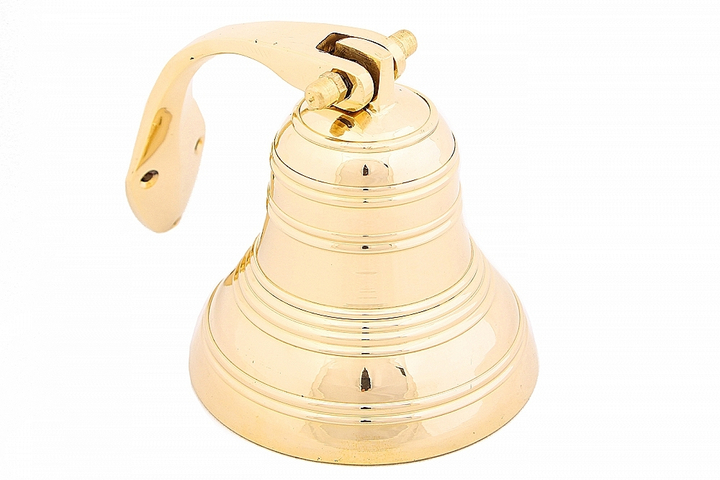Гонг Рында 4,5', латунь, полиш, 20 х 10 х 13 см