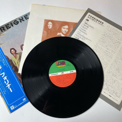 Винтажная виниловая пластинка LP Foreigner (Japan 1980) (Blue Obi) Long, Long Way From Home