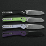 Нож Огонек / Wisp зеленый карбон