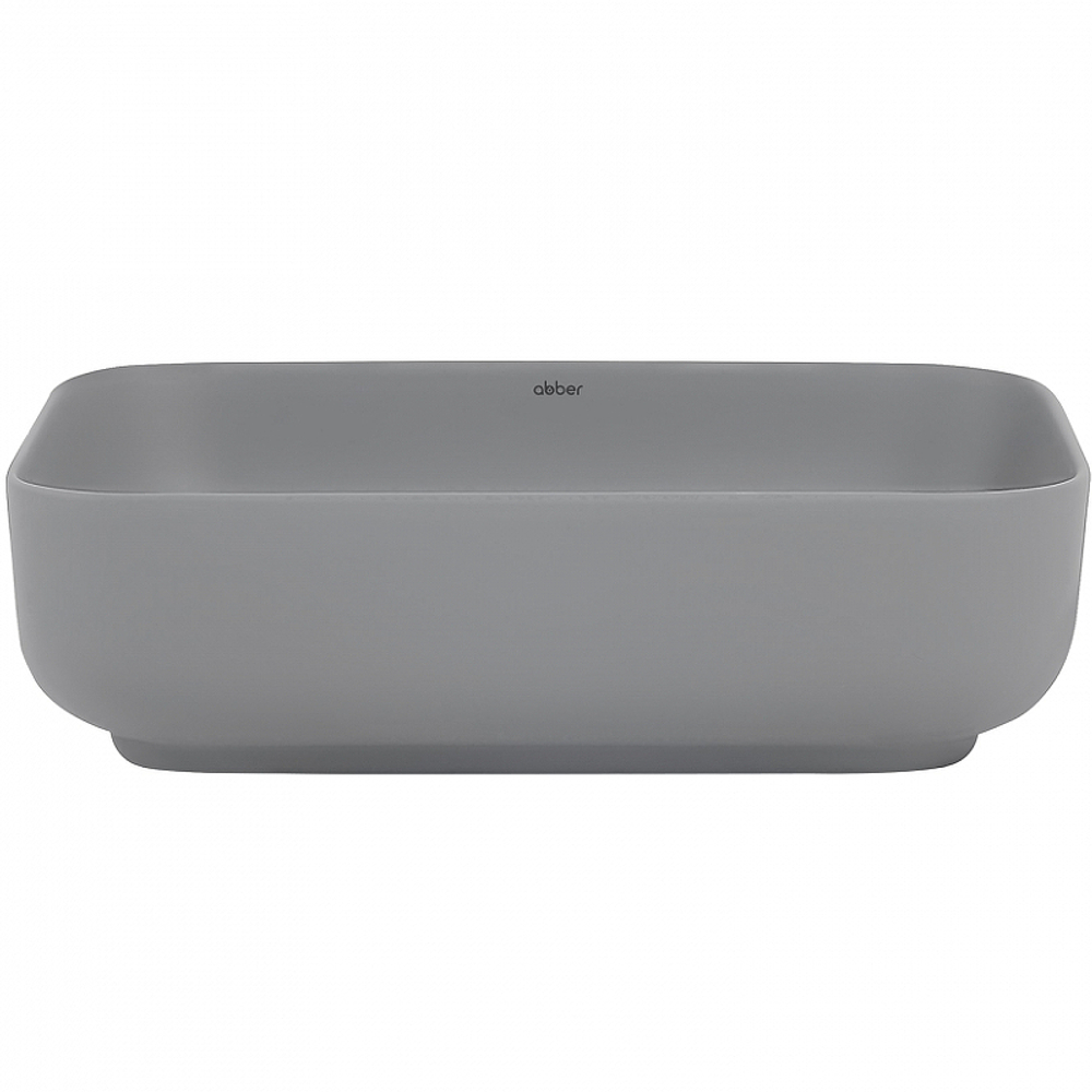 Раковина-чаша Abber Rechteck 50 AC2202MG Серая матовая