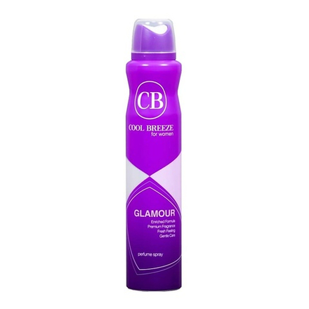 Дезодорант женский спортивный COOL BREEZE Glamour CB 200 мл