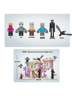 Конструктор Майнкрафт крепость Эндермена