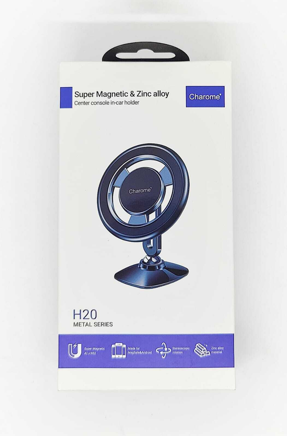Автомобильный держатель для телефона CHAROME H20 Console Magnetic Holder for MagSafe