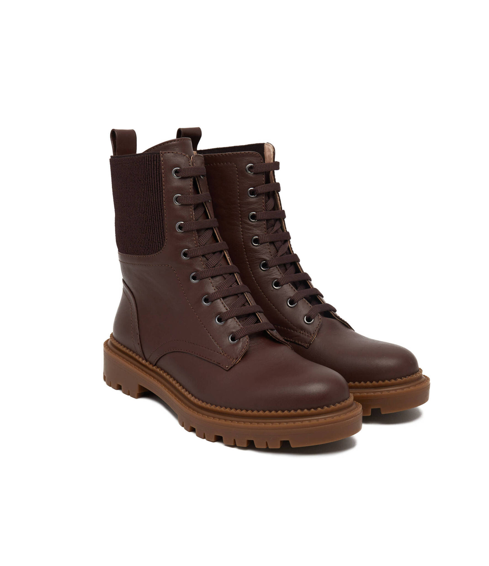 Кожаные ботильоны mescal Marella - коричневый(67960626)