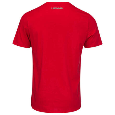 Футболка для мальчика теннисная Head Club Colin T-Shirt JR - red