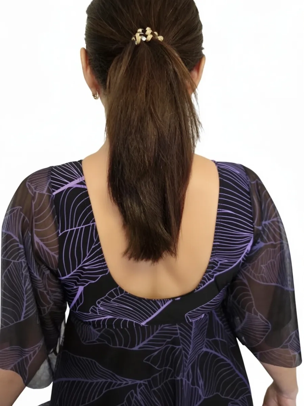 Купальник-платье слитный большой размер