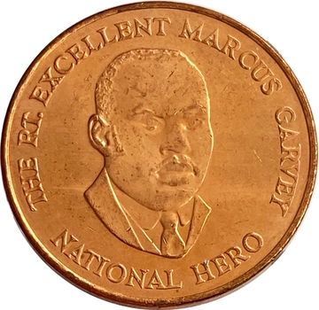 25 центов 1995-2012 Ямайка