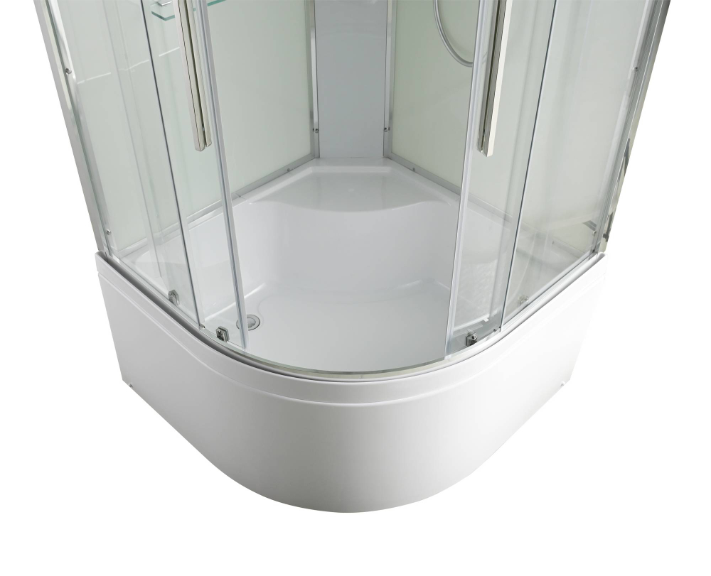 Душевая кабина AvaCan (АваКан) EM5080T с высоким поддоном, 80х80х220