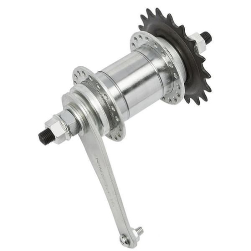 Втулка задняя KCB-05 36H 3/8"x110x146 мм 1ск. тормозн. стальн.хром