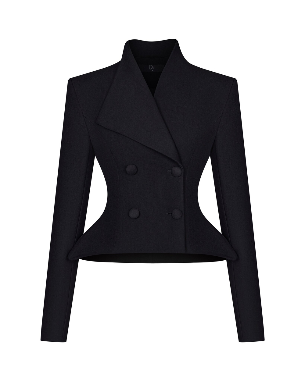 Жакет приталенный из вискозы